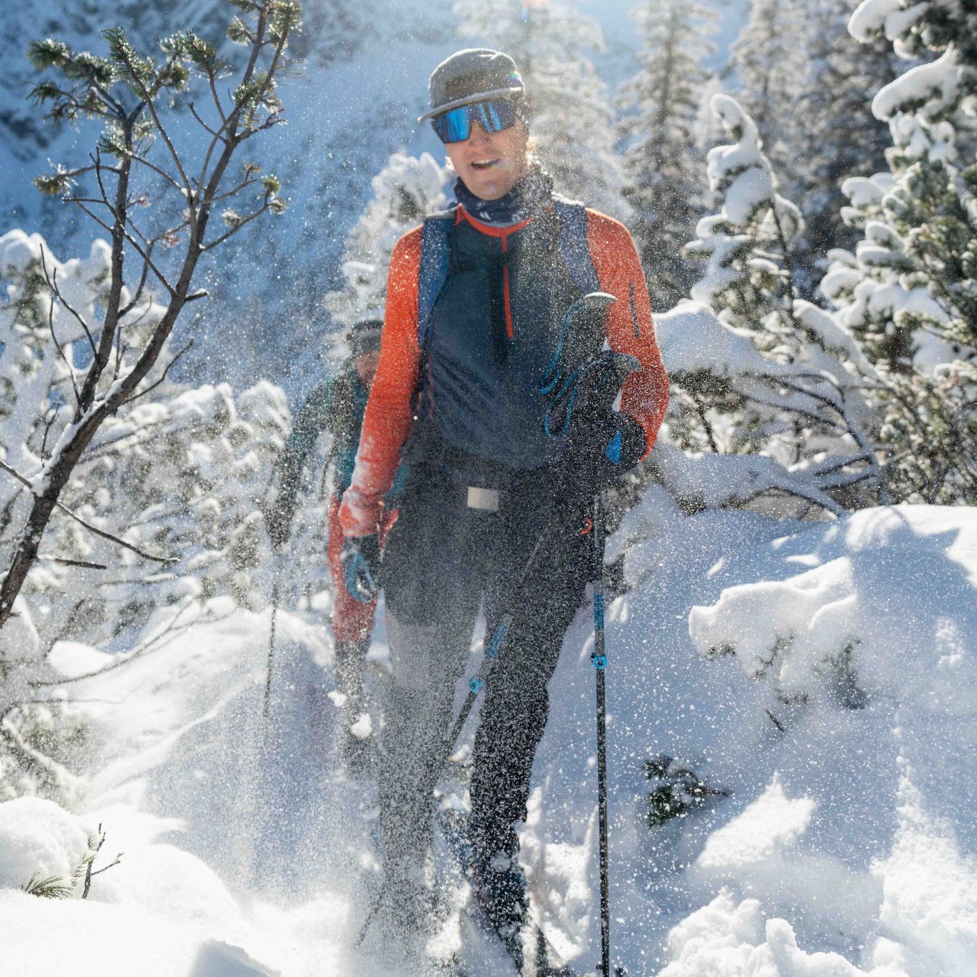 Ski tour training for beginners