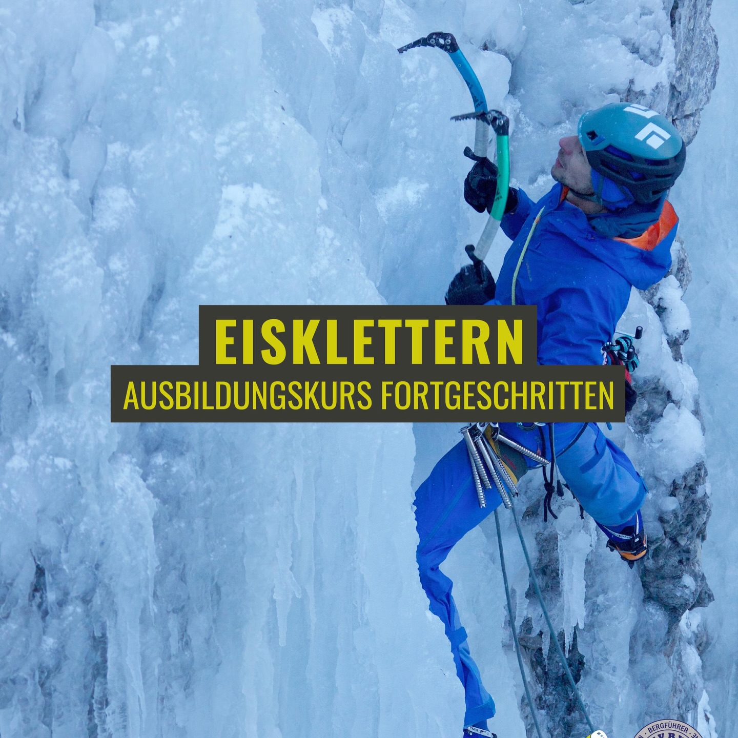 Eisklettern Ausbildung Fortgeschritten