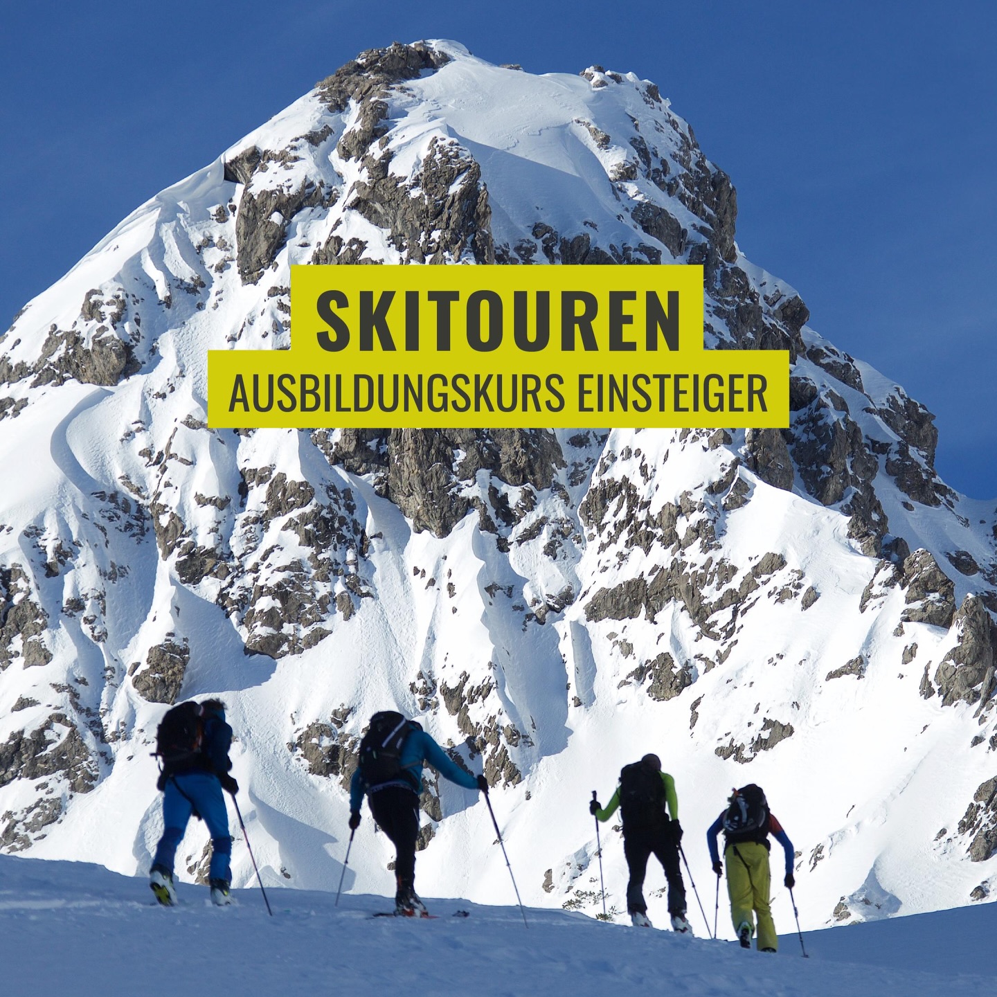 Skitour Ausbildung Einsteiger
