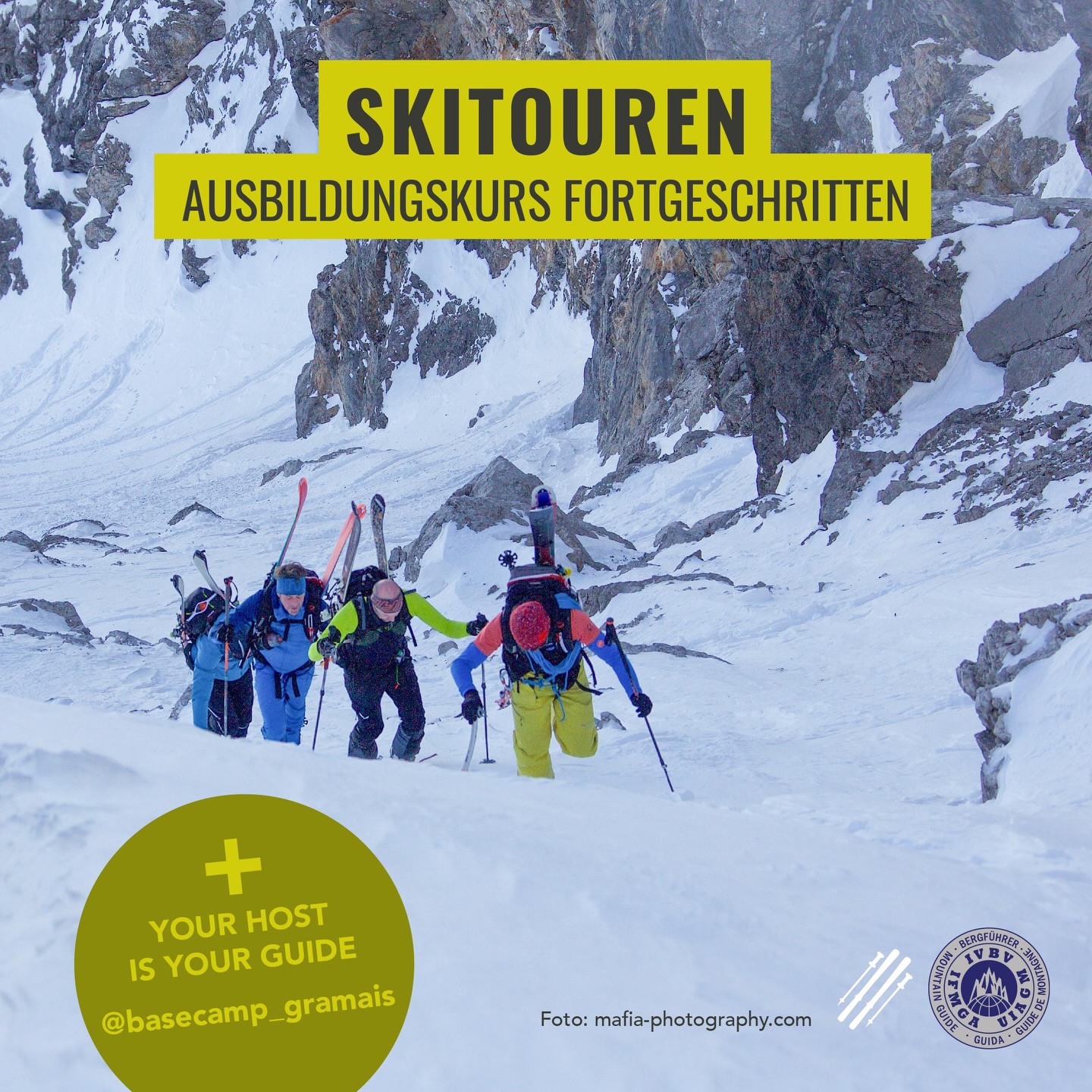 Skitour Ausbildung Fortgeschritten